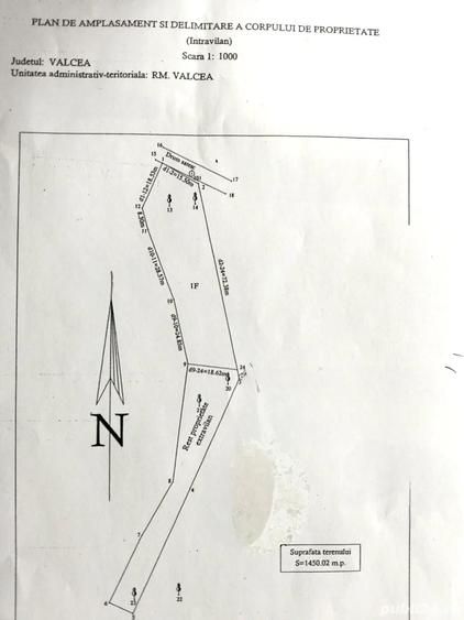 Teren intravilan, 2.500 mp, Cazane?ti, zona in dezvoltare - 1