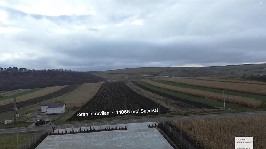 Teren Construcții intravilan de 14066 mp, în Mihoveni
