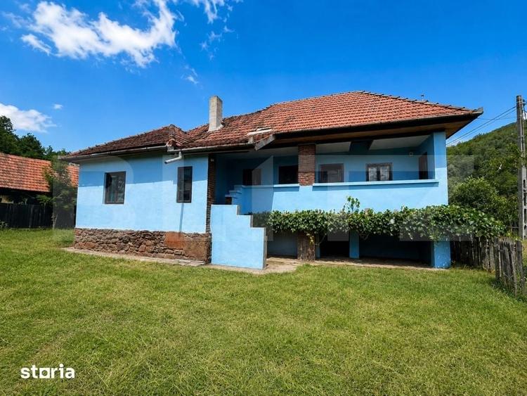 Casă cu 2 camere cu Teren 1131 Mp în Balșa