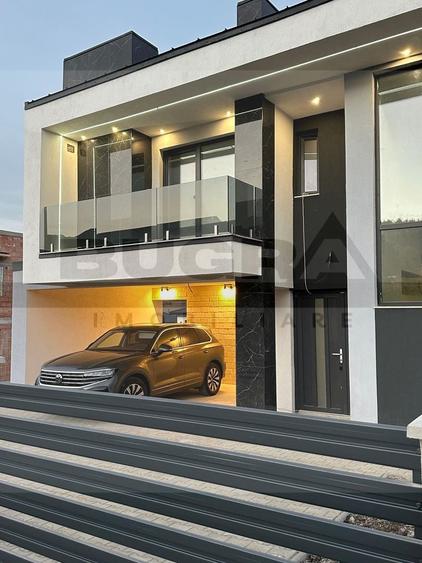 Casa individuala de lux, 119mp, teren 600mp, panoramic, Popesti - 2