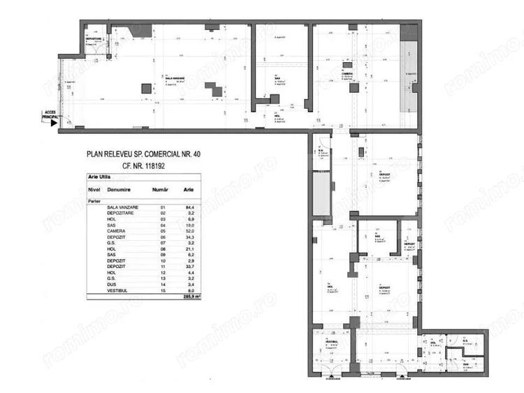 Spatiu comercial de inchiriat, 285 mp, zona Calvaria - 4