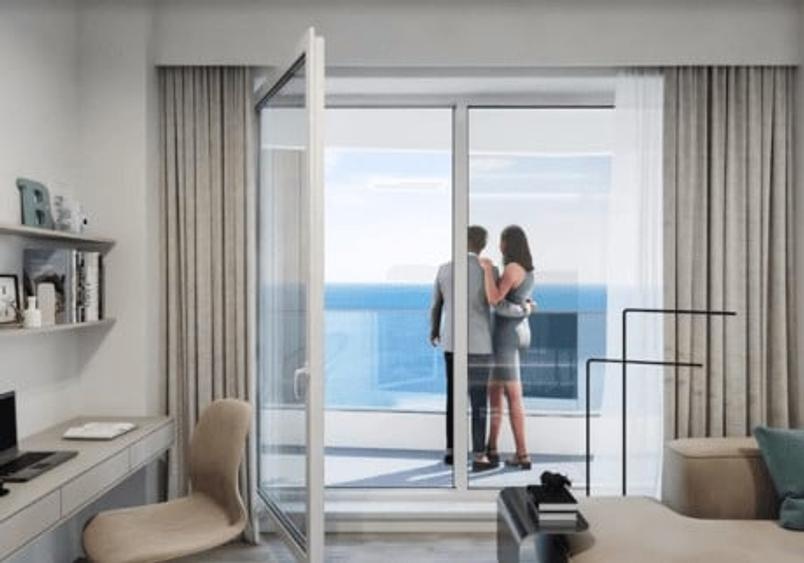 Apartament exclusivist in prima linie la Mare, cu vedere frontala - Marina Tower - 2