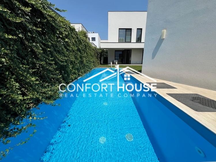 Vila  cu arhitectura moderna,  D+P+E,  piscina,  IANCU NICOLAE -British School - 4