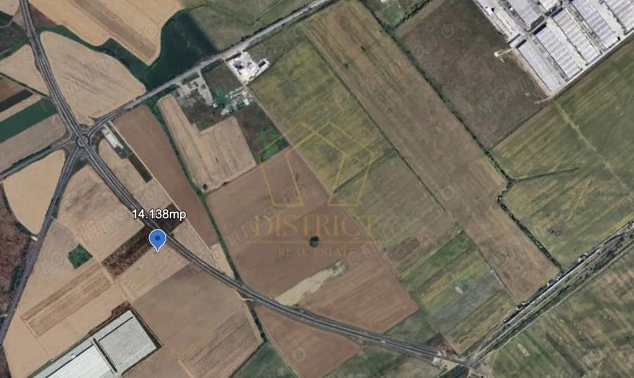 Teren intravilan pentru investitie 14.138mp | Sag - 1