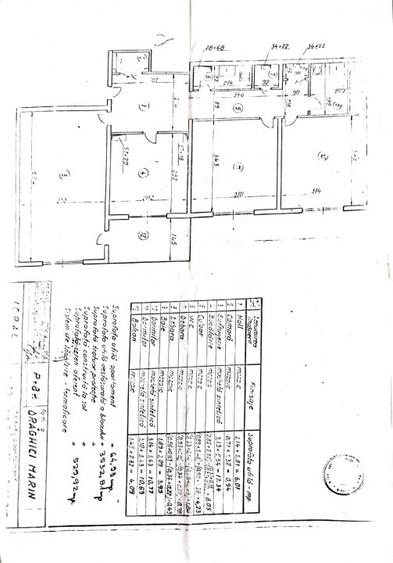 De renovat, 3 camere, 2 bai langa Scoala nr 4