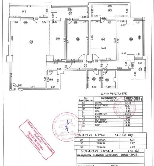 De Vanzare Apartament 4 Camere 161 mp, Baneasa-Phoenicia
