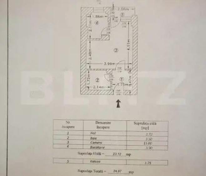 Oferta! Garsoniera Petre Ispirescu - Barca - 6