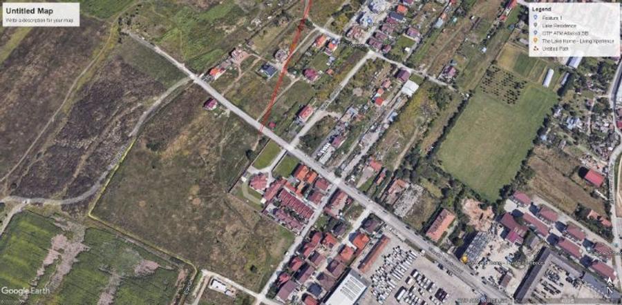 Vand teren de constructii 400 mp., deschidere 16 ml, str. Tractorului, zona Piata Cluj ! - 1