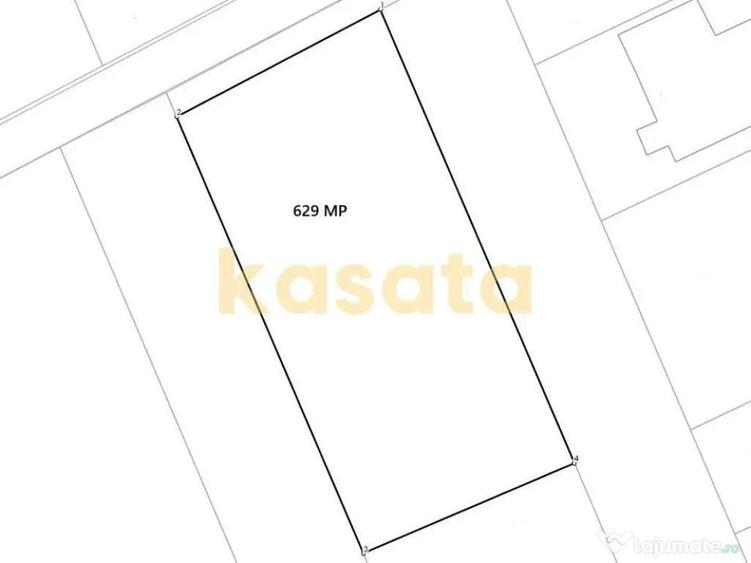 Teren de vanzare 629 mp, dubla deschidere | Clinceni - 1