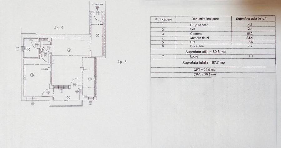 Apartament 2 camere etaj 1, cu boxa si terasa, in bloc nou - 1