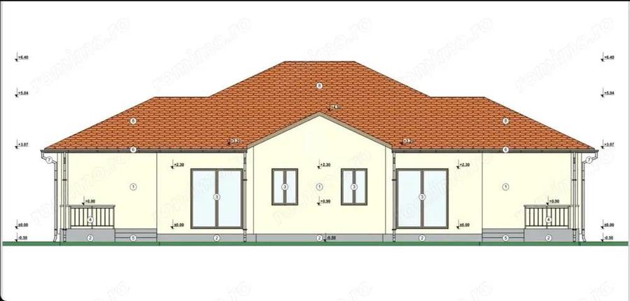 Duplex in stadiu de proiect, zona Baragan, Sighisoara - 2