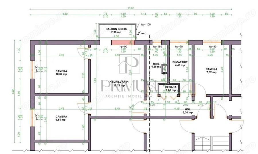 TAKE IONESCU - 4 CAM - RENOVAT - CENTRALA - BOXA - ZONA EXCELENTA - 10