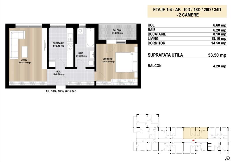 Apartament 2 camere decomandat - Sector 4 - OFERTA LUNII - 5