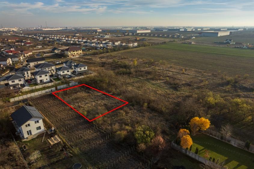 DRAGOMIRESTI-DEAL, TEREN 447 MP, PROIECT DE CASA INCLUS, DESCHIDERE 11 MP! - 9