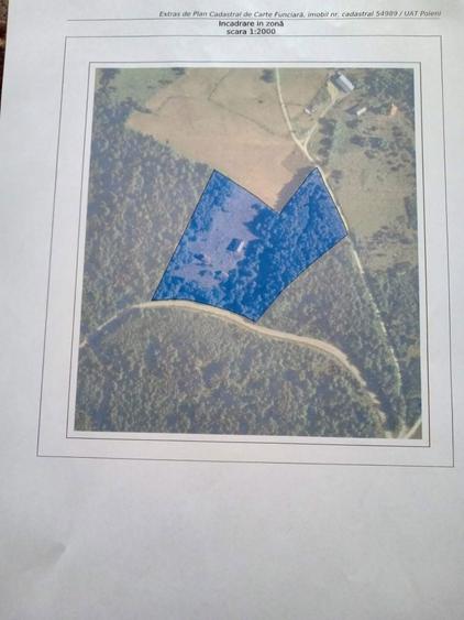 Teren 1,9 ha cu priveliste superba Poieni, Cluj, cu constructii - 1