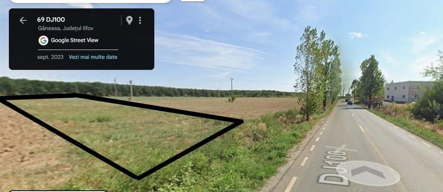 De vanzare 2700 mp teren intravilan/6.900 mp teren extravilan Ganeasa - 3