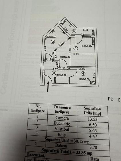 Garsoniera in Berceni - 2