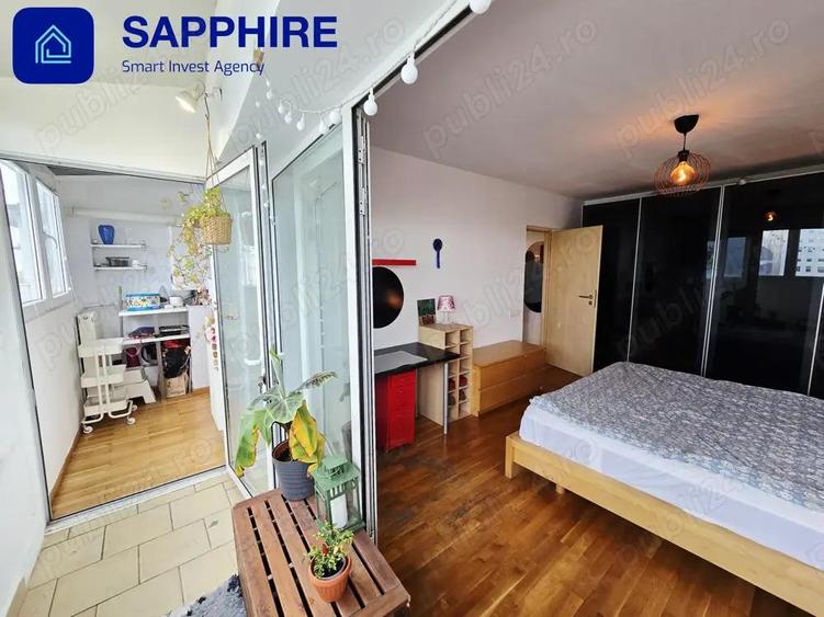 Apartament 3 camere metrou Pia?a Victoriei, centrala proprie, bloc reabilitat, vedere panoramica - 15