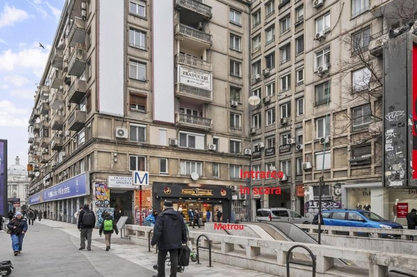 Apartament 3 camere Pta Romana, vedere spre parcul din spate, spatios decomandat - 7