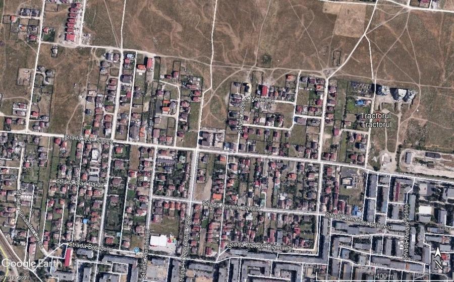 Teren pretabil P+2E+M, Tractorul 6, strada cu asfalt. - 1