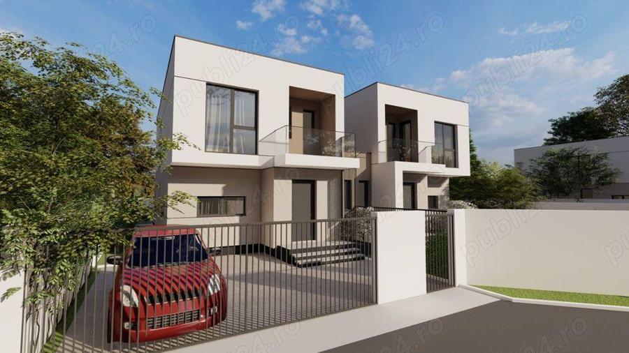 Casa individuala tip duplex fara pereti comuni pe Str.Strugurilor - 1