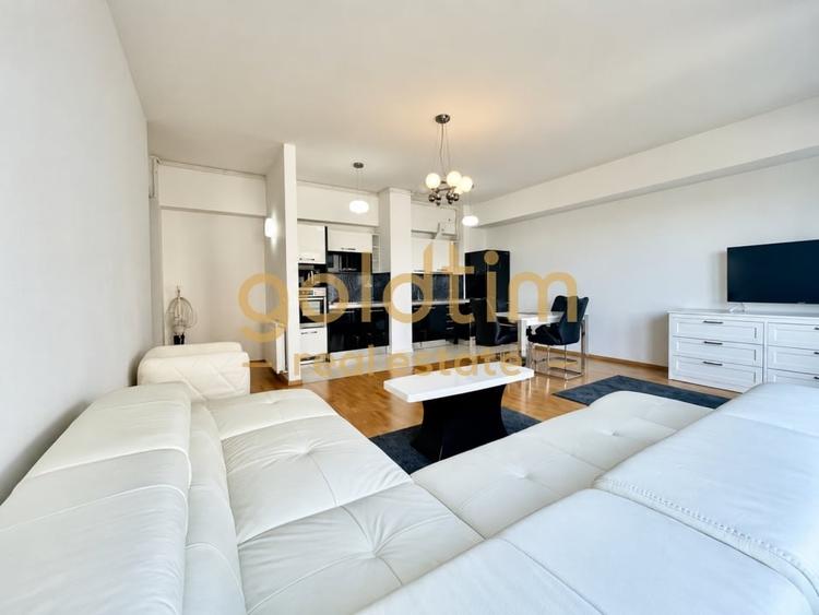Apartament cu 2 camere semidecomandat, mobilat în Pipera