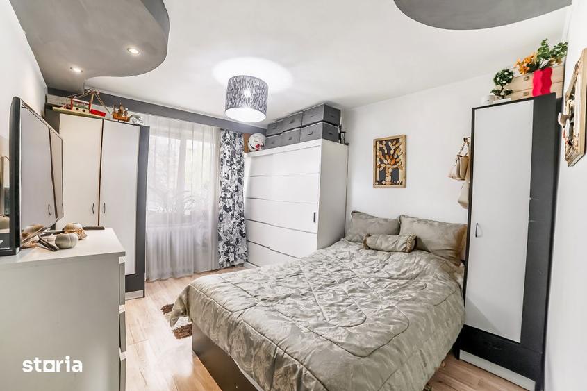 Apartament cu 4 camere semidecomandat, mobilat în Titan