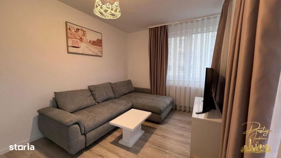 Apartament cu 3 camere, mobilat în Orașul Nou
