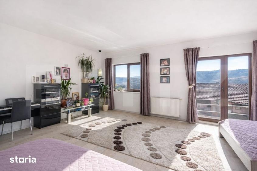 Apartament cu 3 camere, mobilat în Baciu