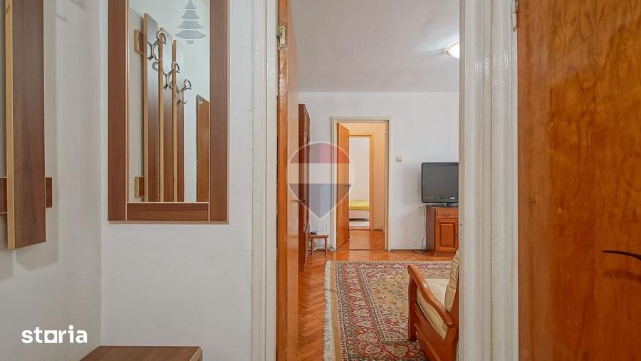 SUPER ZONA 2 camere|48 mp + balcon, etaj 1 | Centrul Civic |COMISION 0 - 15