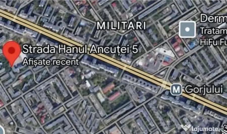 Apartament cu 3 camere decomandat în Gorjului