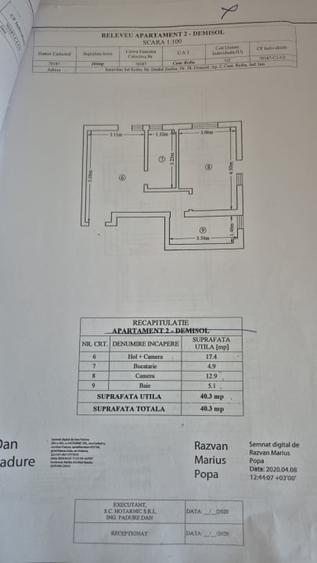 2 camere cu terasă generoasă – Zona Rediu, Bloc 2018, Mobilat, Loc Parcare - 9