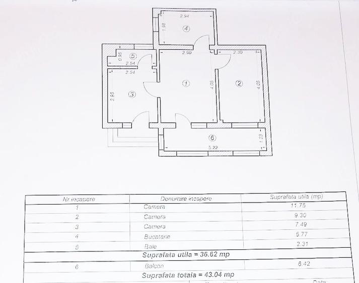Apartament 3 camere - Tomis Nord - 79.000 euro negociabil (Cod E11) - 7
