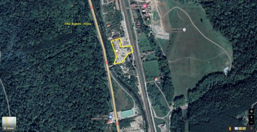 Teren Industrial Busteni - Sinaia - Acces DN1 + cale ferata - Comision 0% - 1