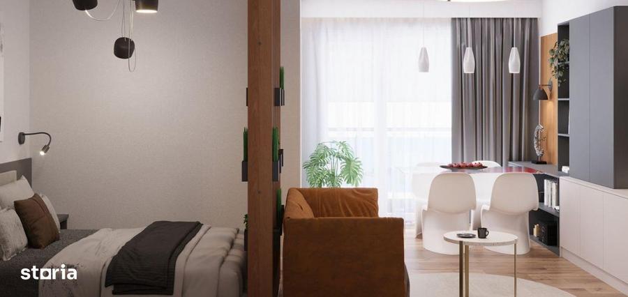 Garsoniera Spatioasa + balcon/ Hils Titanium Faza 2 / 5 min Metrou /Co - 3