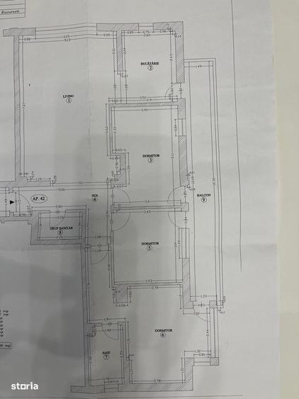 Apartament cu 4 camere în Sisești