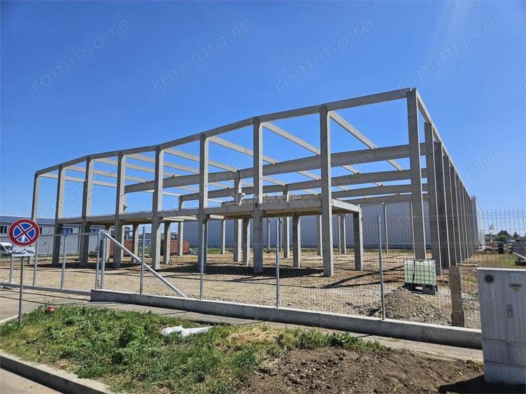 Hala industriala noua #238;n parcul industrial II - H 12 metri - 2