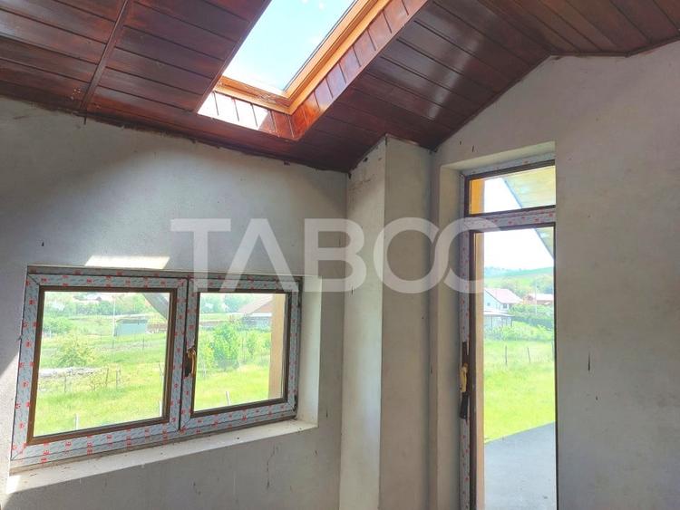 Casa individuala 5 camere cu teren 2000 mp Sura Mare Hamba Sibiu - 16
