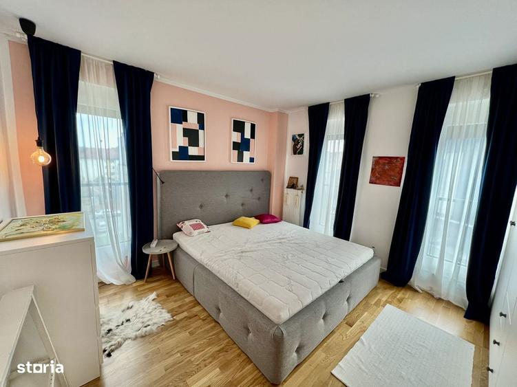 Apartament 3 camere - 76 mp, balcon, etaj 3/4, lift Cibinium - 1