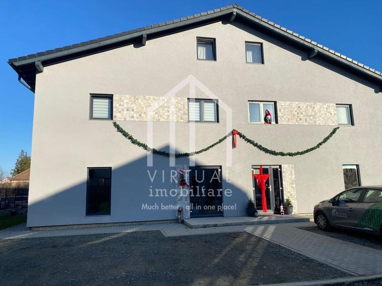 Casa tip duplex cu spatiu comercial de vanzare in Sibiu, 210 mp utili - 1