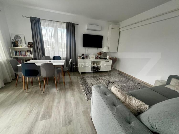 Apartament cu 2 camere, 52 mp cu terasa panoramica, parcare, Iris