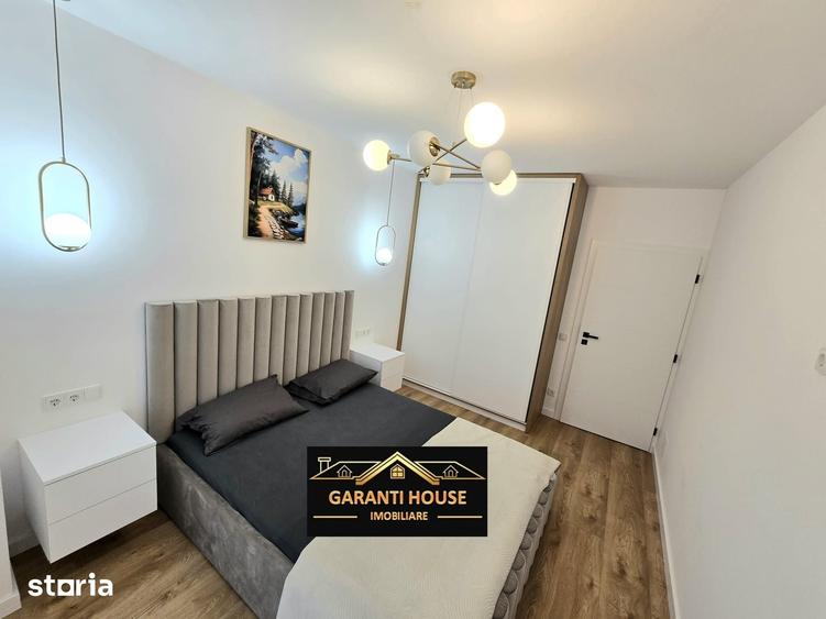 Bloc nou, apartament cu 2 camere, mobilat si utilat, parcare, 380 - 1