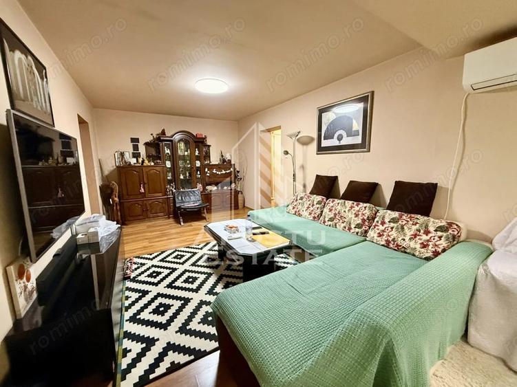 Apartament cu 2 camere semidecomandat în Tipografilor