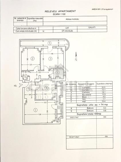 Apartament premium 3 camere, renovat lux, etaj 1 – IC Frimu - 19