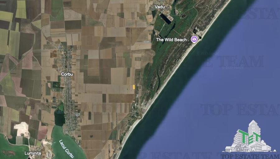 Teren extravilan 5000 mp Corbu, cu deschidere pe 3 laturi - 2