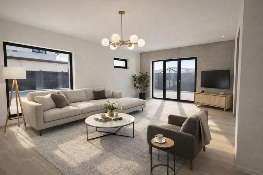 Casa noua in Harman | curte amenajata | utilitati complete | predare la cheie - 9