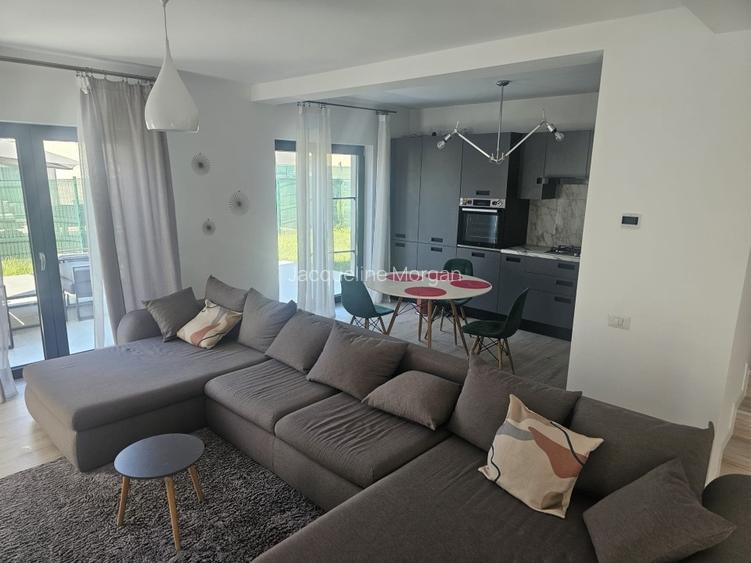 🏡 Casa spațioasa de închiriat în Corbeanca – 3 dormitoare, birou, 3 băi, teren