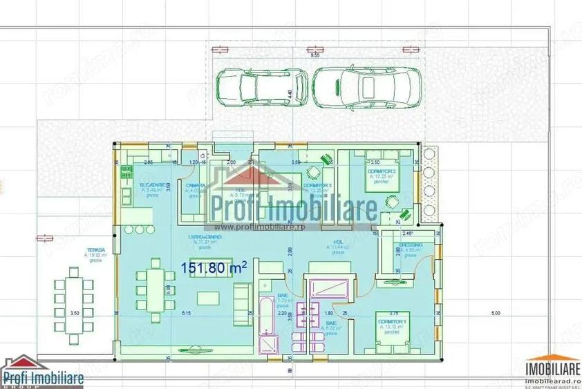 Teren 540mp Zimand Cuz, Proiect casa Parter 10 min. de zona Podgoria- Arad - 2