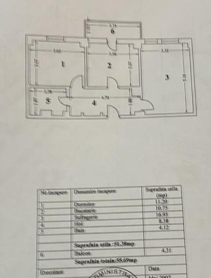 Constanta - Dacia - apartament 2 camere - 1