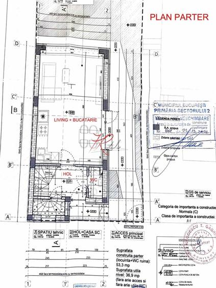 Obor Vanzare teren cu autorizatie vila - 10
